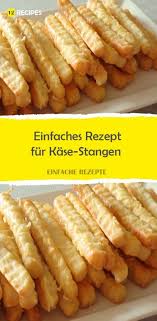 Einfaches Rezept Fur Kase Stangen Food Appetizers Easy Finger Food Low Carb Meats