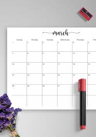 Visit our frequently asked questions to learn more about printing our calendars and the availability of pdf versions. March 2022 Calendar Templates Download Pdf