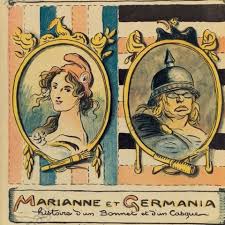 Karikatur (von lateinisch carrus ‚karren', also: Selbst Und Fremdbild Frankreichs Karikatur Politik Deutschland Krieg