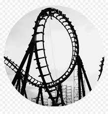 57 roller coaster clipart images. Roller Coaster Png Scary Roller Coaster Drawing Transparent Png Vhv