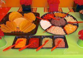 Cinco De Mayo Fiesta Dinner Party Party Ideas Photo 7 Of 7 Taco Bar Taco Bar Party Taco Party