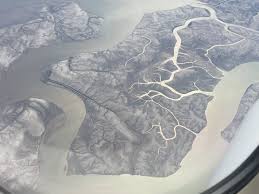 Deltas form as rivers empty their water and sediment into another body of water, such as an ocean, lake the upper delta, influenced by the nile's flow, is the most inland portion of the landform. Sandra Mclaren On Twitter Stunning View Of The Indus River Delta Near The India Pakistan Border Beautiful Fluvial Drainage Systems And Landforms Geomorphology Geology Alwaysawindowseat Https T Co G9hfuy5xtm