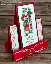 3 ways i make $250/day with free pinterest traffic (2020). World Card Making Day Blog Hop Su Father Christmas Stamp Set On Centre Easel Card Stampin Christmas Cards Handmade Center Step Cards Christmas Cards To Make