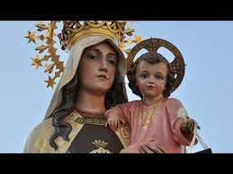 La virgen del carmen también es llamada estrella del mar, por lo que es patrona de los marineros. Santisima Virgen Del Carmen Devocion Youtube