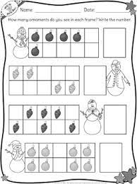 Print out unlimited copies of your favorite projects including art, deals. Subitizing Worksheets Winter Holidays Free Tpt