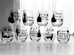 Download Disney Princess Wine Glasses Etsy Disney Princess Wine Glasses Disney Wine Glasses Wine Glass Sayings
