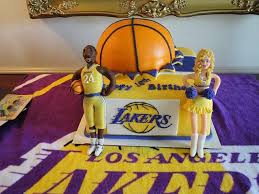 Most basketball themed cake design revolves around the use of ball, basketball court, jersey and other basketball persona such as their idol on professional … La Lakers Basketball Cake Cake By Peggy Cakesdecor
