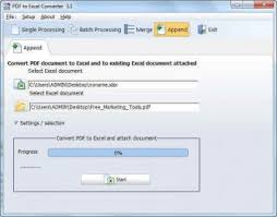 Pdf To Excel Converter 3 1 Download Free Trial Pdf2excel Exe