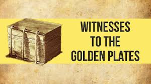 The prophet joseph smith translates them by the gift and power of god. Witnesses To The Golden Plates Mormon Facts Youtube