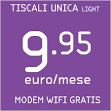 ADSL Tiscali solo per oggi a 19,95 euromese per sempre Famiglia