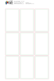 How to make blank playing cards. Playing Cards Formatting Templates Print Play