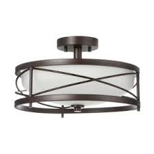 Get free shipping on qualified bronze, small flush mount lights or buy online pick up in store today in the lighting department. Home Decorators Collection Thayer 2 Light Oil Rubbed Bronze Semi Flushmount 34761 Hbu The Home Depot Home Decorators Collection Semi Flush Mount Lighting Bronze