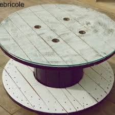 Comment Customiser Un Touret En Table Basse By Sebricole Seb Table Basse Touret Table