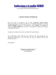 Disfruta con dazn del mejor deporte, en vivo y a la carta por sólo 9,99€ al mes. Carta De Trabajo Iso Y Mecho Pdf Republica Dominicana