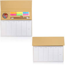 Maybe you would like to learn more about one of these? 2 Pack Desktop Weekly Planner Pad Calendar With To Do List And Sticky Notes Notepad Organizer Schedule Includes 10 Paper Clips 1 Ball Pen Walmart Com Walmart Com