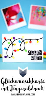 Bastelvorlagen Ausdrucken Kostenlos Fingerabdruck Gluckwunschkarte Karte Basteln Geburtstag Kartenideen Grusskarte