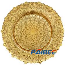 Maybe you would like to learn more about one of these? China 13 Inch Golden Color Luxury Glass Charger Plates Wholesale China Charger Plates And Wedding Charger Plates Price