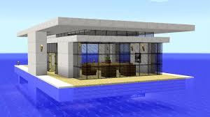 To be honest the brown and grey colors look good, right? Minecraft How To Build A Modern Floating House Youtube