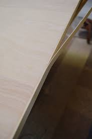 Iron on birch edge tape to the table top. Building The Top For Our Coffee Table Aka That S Plywood Plaster Disaster