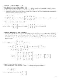 Selain rangkuman materi matematika sma yang dibagi per bab, saya bagikan juga latihan soal yang sesuai dengan bab yang ingin anda pelajari. Matematika Kelas 11 Matriks Ordo 3x3