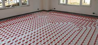 Üzerine şap atılarak zemin döşemesi tamamlanır. M2 En Uygun Sulu Yerden Isitma Sistemleri Wavin Rehau Danfoss