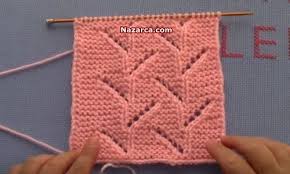 Ajurlu Orgu Dallari Modeli Turkce Videolu Aciklamali Nazarca Com Orgu Orgu Desenleri Desenler