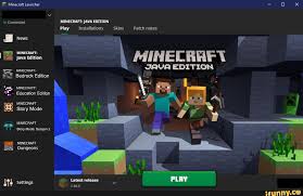 It's more similar to the bedrock edition rather than java edition. Minecraft Launcher Connected News Minecraft Java Edition Minegraft Bedrock Edition Minecraft Education Edition Minecraft Story Mode