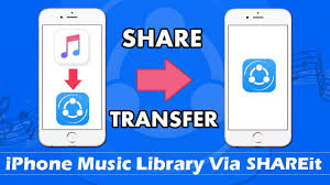 How To Share Transfer Music From Iphone Music Library Via Shareit Without Computer Youtube