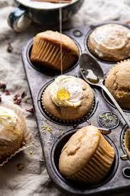 Vanilla Chai Lemon Ricotta Muffins Recipe Baking Desserts Lemon Ricotta Muffins