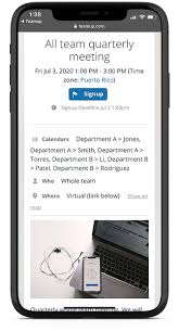 Share Calendar Event Or Send Calendar Invites On Iphone Or Android Teamup News Tips Stories
