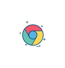 With aesthetic app, you can now customize your app icons with the colors, themes, styles created based on trend, aesthetic, and fantastic icon designs. Google Chrome Icon Design Royalty Free Vector Image