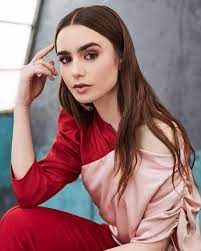 June 09, 2019 lily poses at the bar in her uniform. Lily Collins Photoshoot February 2019 Celebmafia