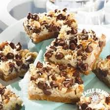 Magic Cookie Bars The Only Thing I Do Differently Is Pouring The Sweetened Condensed Milk On Last Instea Magic Cookie Bar Recipe Cookie Bar Recipes Desserts