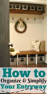 8 entryway organization ideas to save your sanity. How To Organize And Simplify Your Entryway Simple Made Pretty