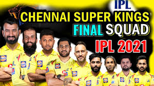 The ipl 2021 auction is being held in chennai and all the 8 teams are looking to make some additions to their squad. Vivo Ipl 2021 Chennai Super Kings Full Squad Csk Final Squad Ipl 2021 Csk Players List Ipl 2021 Youtube