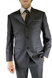 Costume digel gris rayé en très bon état. Costume Homme Barbaro Collection 46 Gris Fonce Laine Am167 Zooode Com