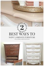 2 Best Ways To Paint Laminate Furniture Painting Laminate Furniture Laminate Furniture Painting Laminate