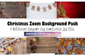 87 free videos of christmas background. Holiday Zoom Background 6 Digital Download Gingerbread Xmas Lights By Digitalprintableme Thehungryjpeg Com