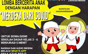 Menggambar cerita dapat dilakukan dengan teknik kering dan. Ayo Ikuti Lomba Cerita Anak Dan Harapan Bertema Merdeka Dari Covid