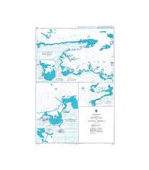British Admiralty Nautical Chart 2417 Harbours On The North Coast Of Central America