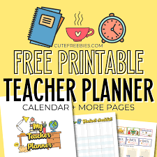 Editable & printable 2022 word calendar templates with holidays available for free. Teacher Planner For 2021 2022 Free Printable Cute Freebies For You