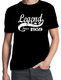 Finding great gifts for dad isn't as difficult as you think! 60th Birthday Legend Since 1959 60 Years Old Gift Idea Dad Present Summer Style Fashion Men Casual Tees Novelty T Shirts T Shirts Aliexpress