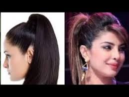 All you need are medium to long hair to be able to wear this hairstyle well. Ponytail Hairstyle Hairstyle For Western Dress Simple Easy Hairstyle For Beginners Youtube