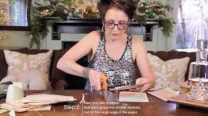 Rebecca robeson is the lead designer and ceo of robeson design, a high end luxury interior design firm in san diego. Christmas Decorating Christmas Wreath Old Book Pages Video Dailymotion