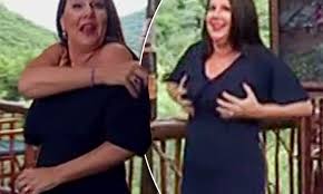 Stream tracks and playlists from julia star on your desktop or mobile device. I M A Celebrity Host Julia Morris Strips Off Her Dress And Grabs Her Own Cleavage On Live Tv Daily Mail Online