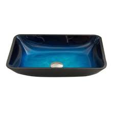glass bathroom sinks bath the