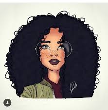 Le Dessin De Cheveux Black Art Art Afro Au Naturel