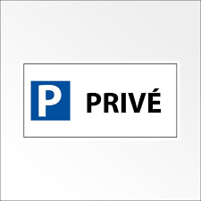 Aua signalétique créateur fabriquant de votre signalisation et signalétique personnalisée. Kit Panneau Parking Prive