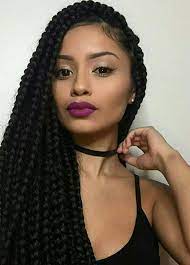 Janet Jackson Inspired Poetic Justice Braids Why Wear Braids Curly Hair Styles African Braids Hairstyles Long Hair Styles