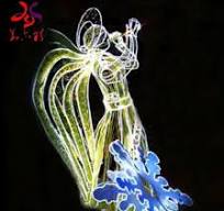 Christmas Decoration Outdoor Angel LED 3D Motif Street Light ...